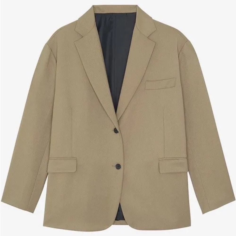 The Frankie Shop Oversized Boyfriend Blazer